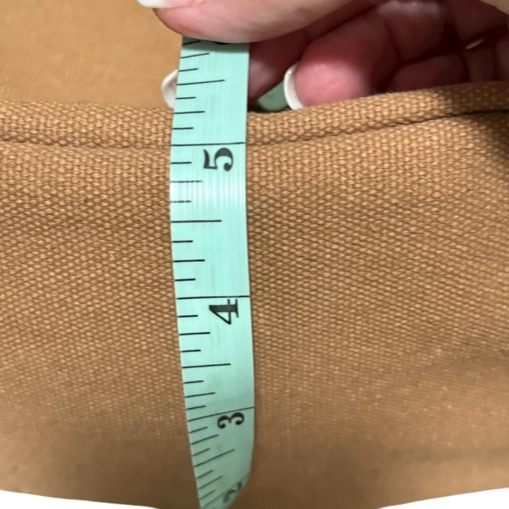 PRAGMA STYLE - DARK TAN CANVAS - THE‎ CONVERTA BAG - NWOT - MEDIUM SIZE - S3